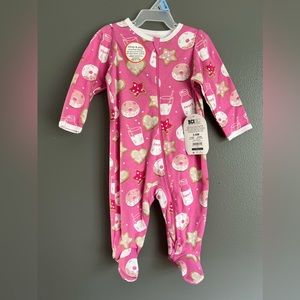 Wonder Nation Pink Footie Sleeper Size 3-6 Month